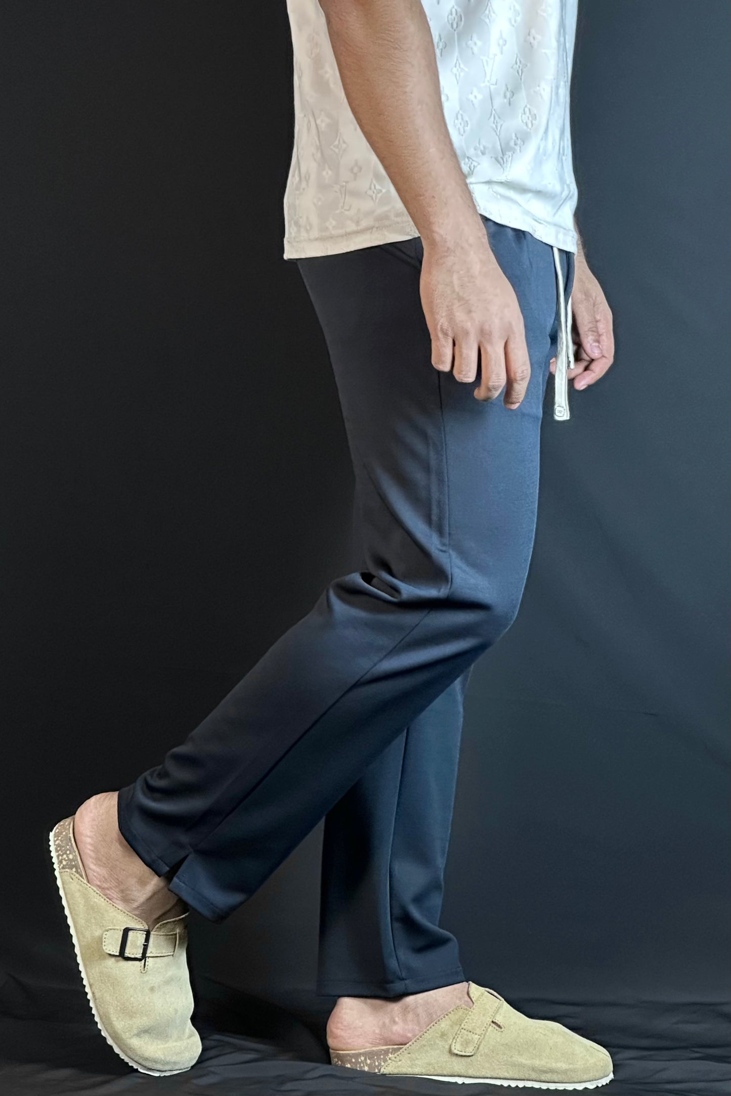 নেভিব্লু কালার চায়না জগার্স-Lowcut