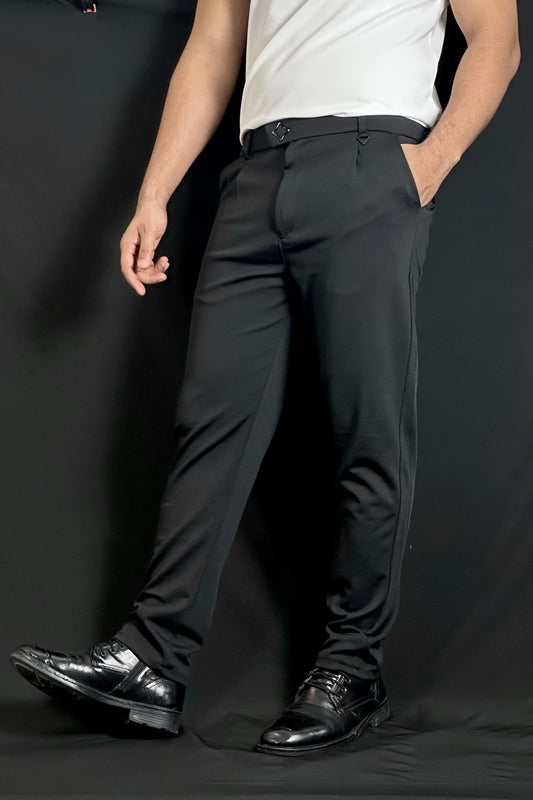 ব্ল্যাক কালার ফর্মাল প্যান্ট-LV