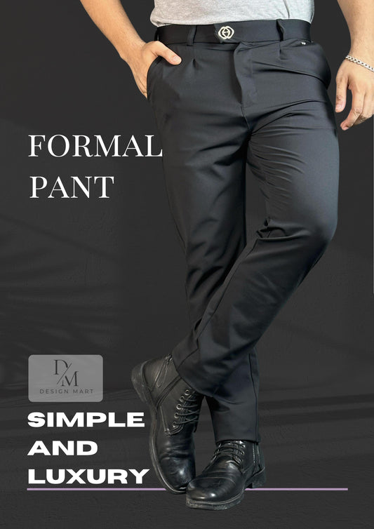 Premium Black Gucci Formal Pant