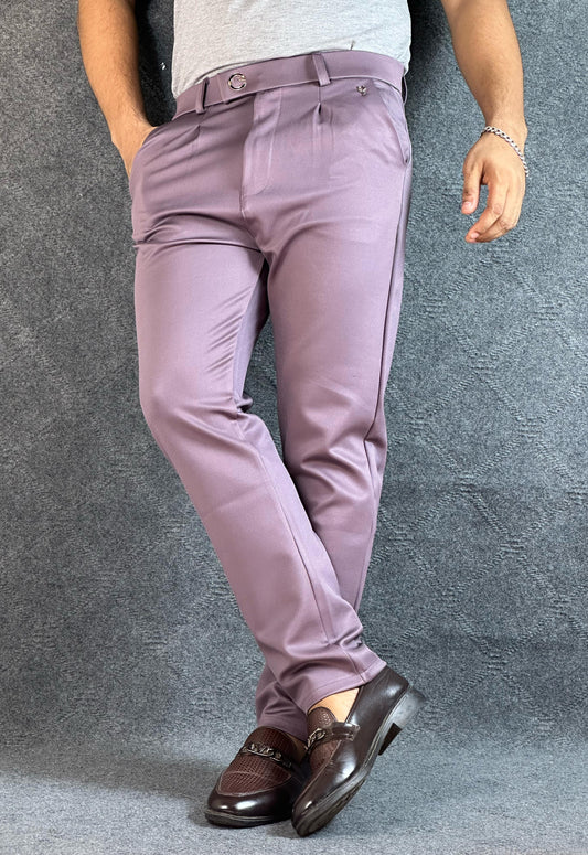 Premium Deep Onion Colour Formal Pant