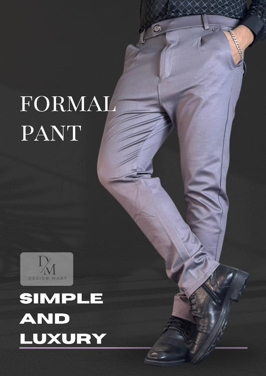 Premium Gray Formal Pant