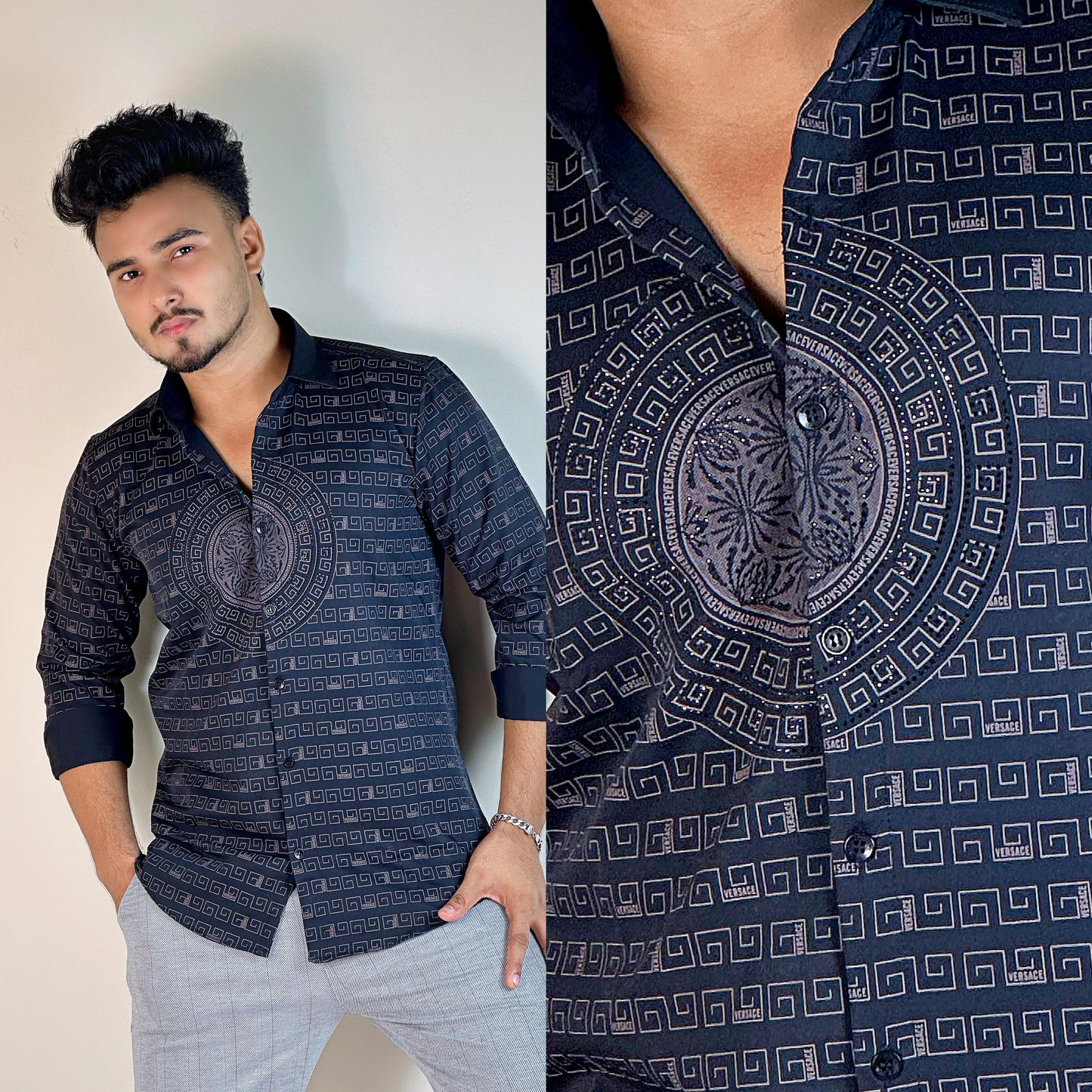 Chinese Versace Black