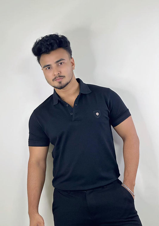 Premium Black Polo Shirt