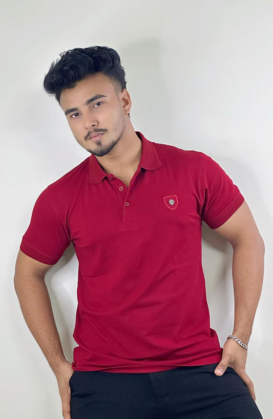 Premium Maroon Polo Shirt