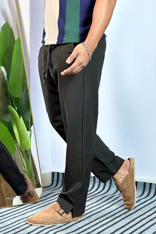 Black Colour Lowcut Baggy